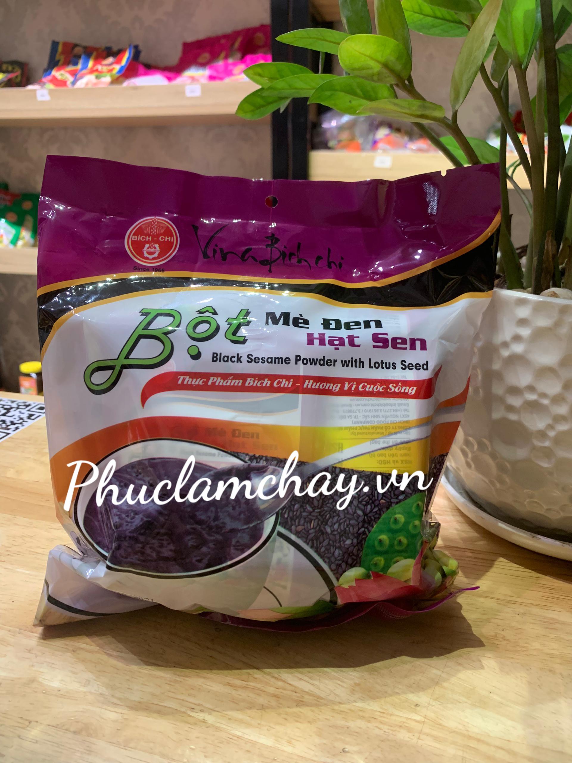 BỘT MÈ ĐEN HẠT SEN 350G(10 GÓI)